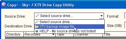 Select XTV Backup