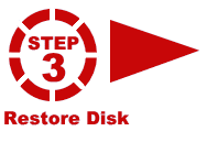 Step 3 - Restore Disk